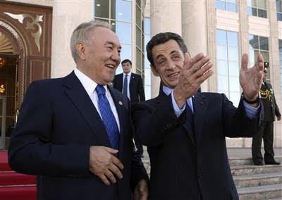 Kazakhstan: une dictature de plus au compteur de Sarkozy
