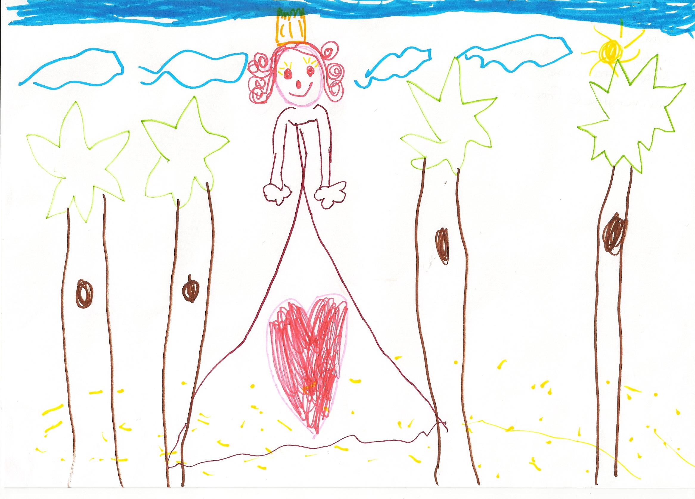 Mathilde Vergine 5ans et demi