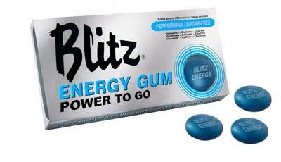 Avis à ceux qui vivent à 300 à l’heure, Blitz présente le chewing-gum énergisant !