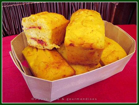 Mini cakes au maïs et chorizo