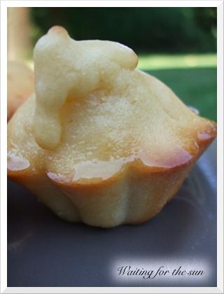 ≈ MUFFINS CITRON, FLEUR D'ORANGER ET AMANDES, GLACAGE LÉGER AU CITRON ≈