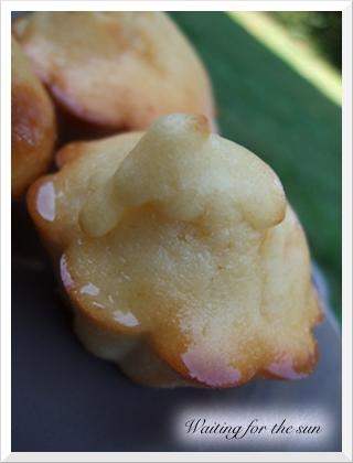 ≈ MUFFINS CITRON, FLEUR D'ORANGER ET AMANDES, GLACAGE LÉGER AU CITRON ≈