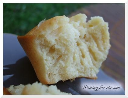 ≈ MUFFINS CITRON, FLEUR D'ORANGER ET AMANDES, GLACAGE LÉGER AU CITRON ≈