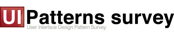 UI Pattern web survey