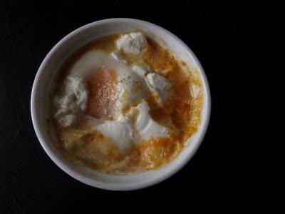 Œufs cocottes tomates & ricotta