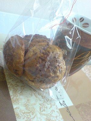 ~Petits biscuits moelleux aux flocons d'avoines et chocolat au lait~