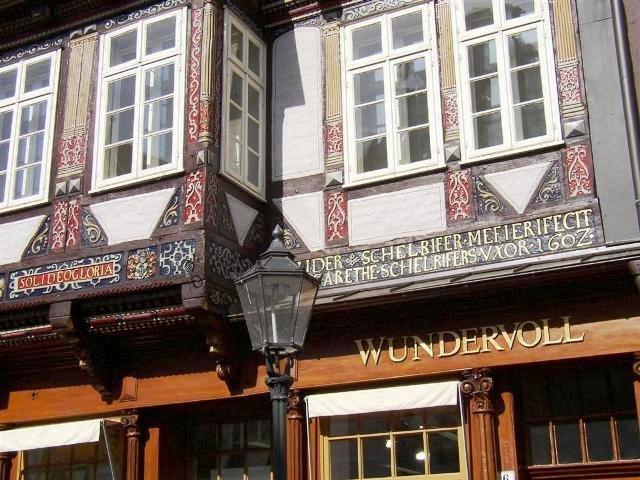 Des maisons à colombages !