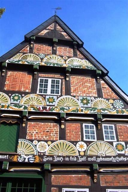 Des maisons à colombages !