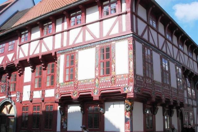 Des maisons à colombages !