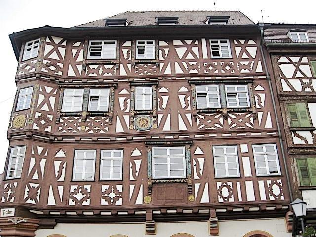 Des maisons à colombages !