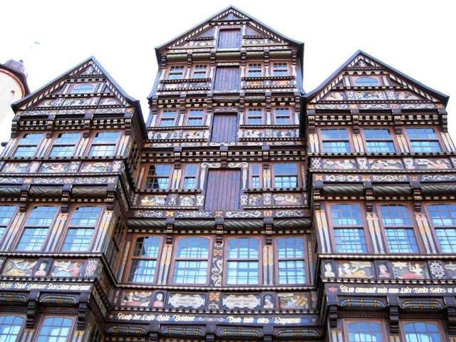 Des maisons à colombages !