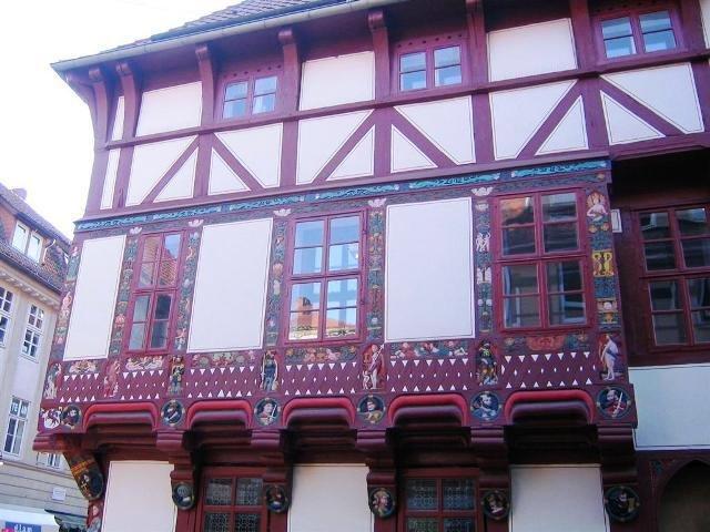 Des maisons à colombages !