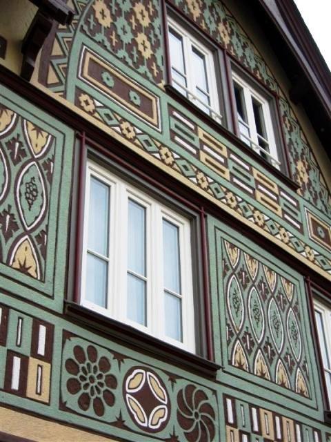 Des maisons à colombages !