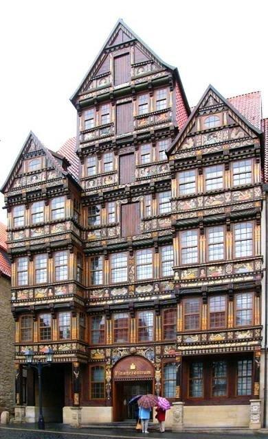 Des maisons à colombages !