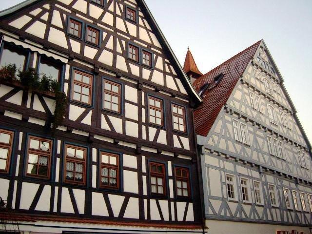 Des maisons à colombages !