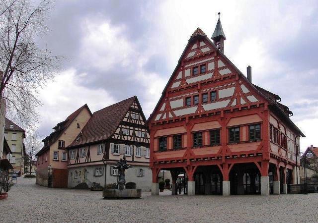 Des maisons à colombages !