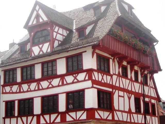 Des maisons à colombages !