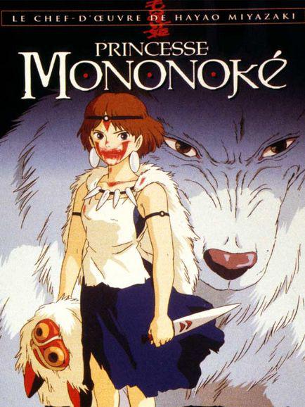  Hayao Miyazaki dans Princesse Mononoké (Affiche)
