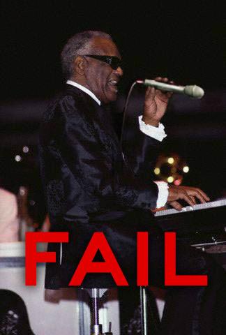 Ray Charles Mic Fail