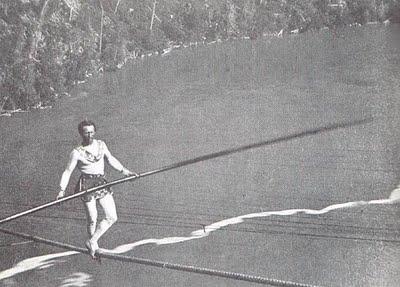 Charles Blondin; l'une des plus belles slacks de l'histoire!