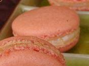 Macarons pamplemousse rose