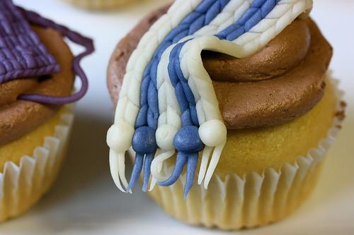 Knit Night Cupcakes - Scarf