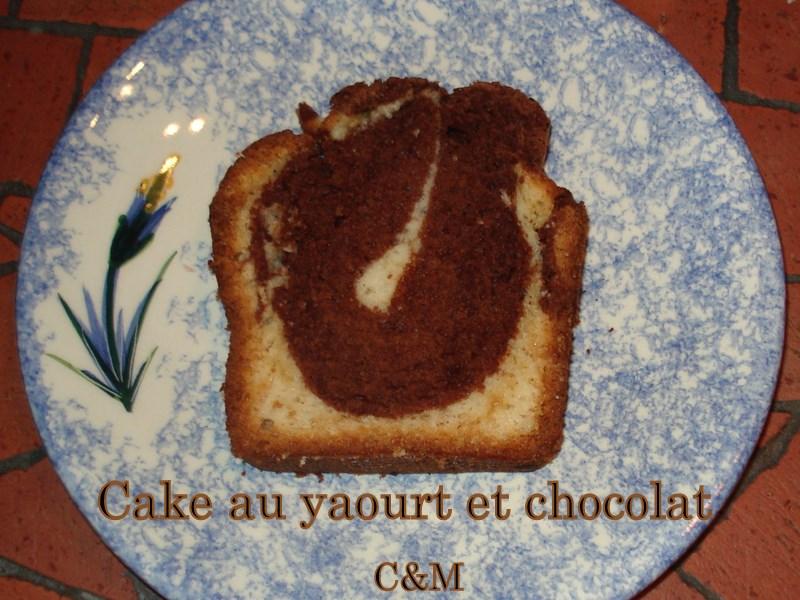 Cake au yaourt et chocolat