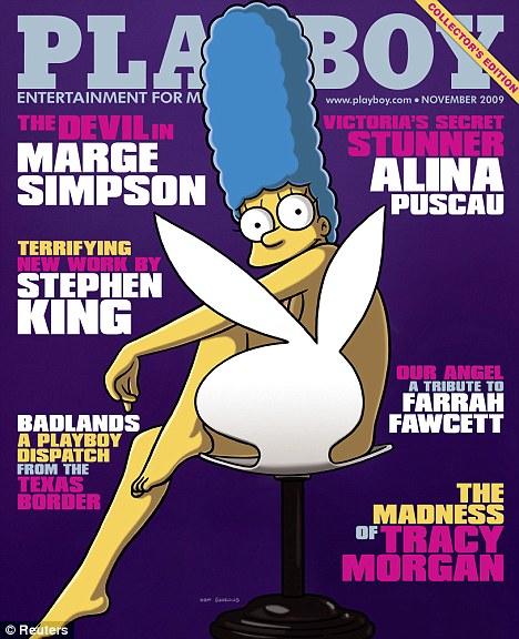 Marge simpson playboy