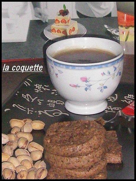 des cookies au pralin et chocolat, sucrettes et histoire du pralin