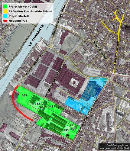 Cognac : projets pour le quartier Gâte-bourse