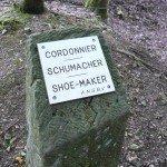 Emplacement de la cordonnerie présente jusqu'en 1916 Emplacement de la cordonnerie présente jusqu'en 1916