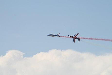 L'Hommage de la Patrouille de France à Astérix