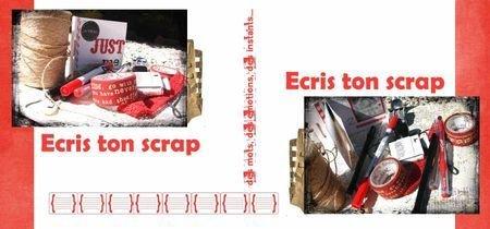 Ecris ton scrap ! - Coup de coeur n°40