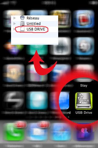Transformez votre iPhone en clé USB