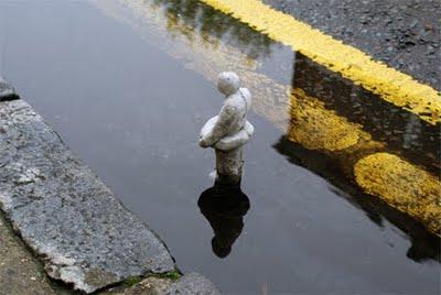 Urban Installations by Isaac Cordal