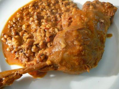 Vindaloo de canard aux haricots mungo - Duck Vindaloo with mung beans