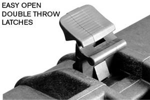 easy open double throw latches