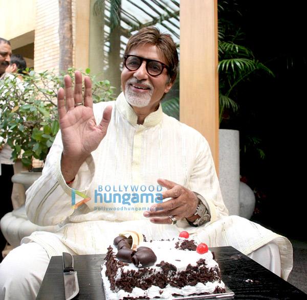Amitabh Bachchan fete ses 67ans!
