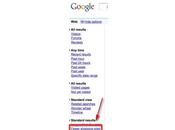 Nouveauté Google filtrer résultats E-commerce dans