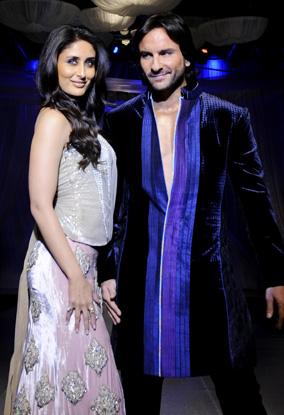 Saif and Kareena Kapoor were the showstoppers for the designer’s 'Destination Wedding' collection at the Couture Week