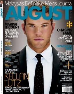 Kellan Lutz pose pour August Magazine