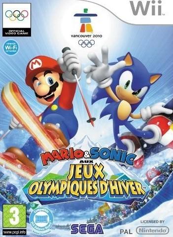 Mario & Sonic aux Jeux Olympiques d'Hiver ... Sortie du jeu en France ... vendredi 16 octobre 2009