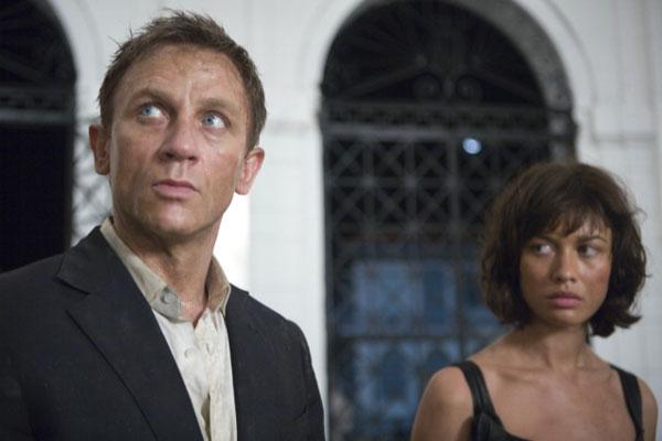 Daniel Craig et Olga Kurylenko. Sony Pictures Releasing France