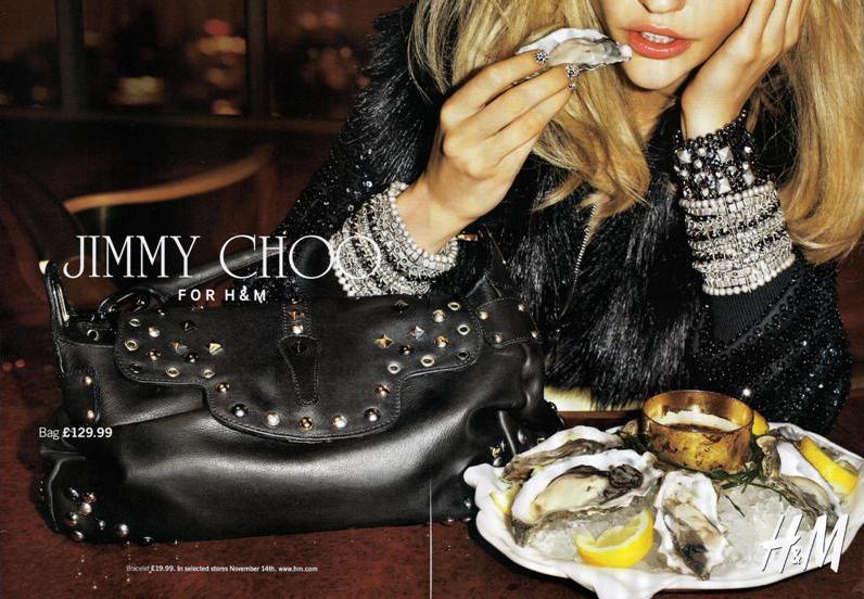 Jimmy Choo pour H&M; campagne de pub