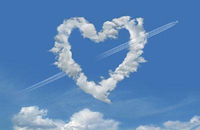 Heart-Sky-Plane