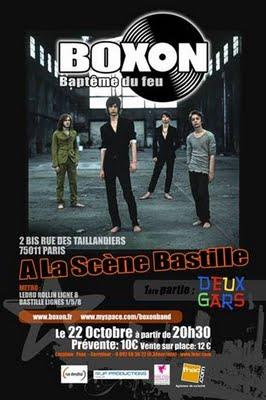 Concours BoXoN : gagnez des invitations pour leur concert parisien