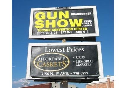 Affiches de pubs mal placées