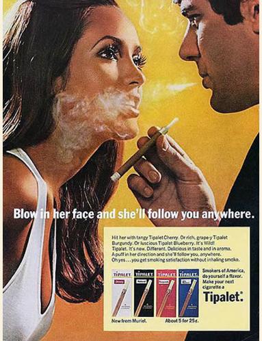 pub sexiste cigare