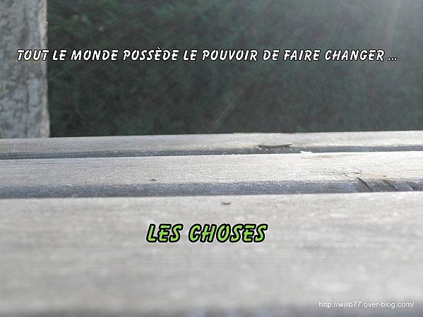 Le pouvoir de changer