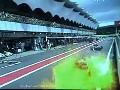 F1 video: la Ferrari de Räikkönen en feu au GP d’Interlagos au Brésil